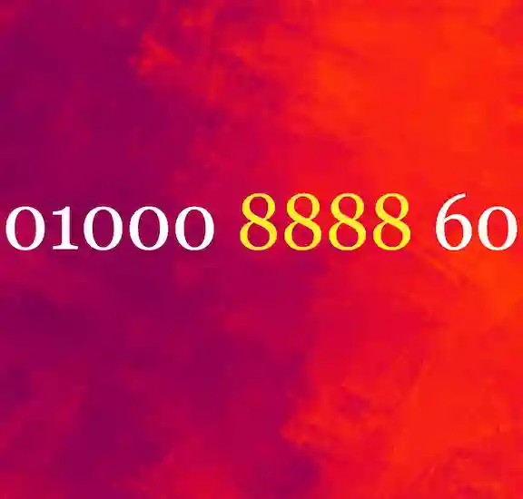 ارقام مميزة 01000 زيرو الف