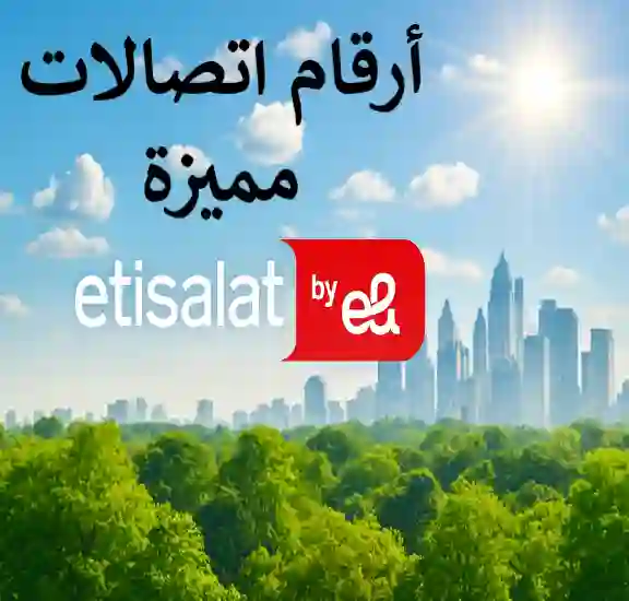 أرقام مميزة من اتصالات
